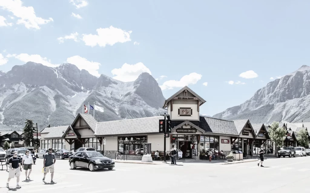 Downtown Canmore, AB