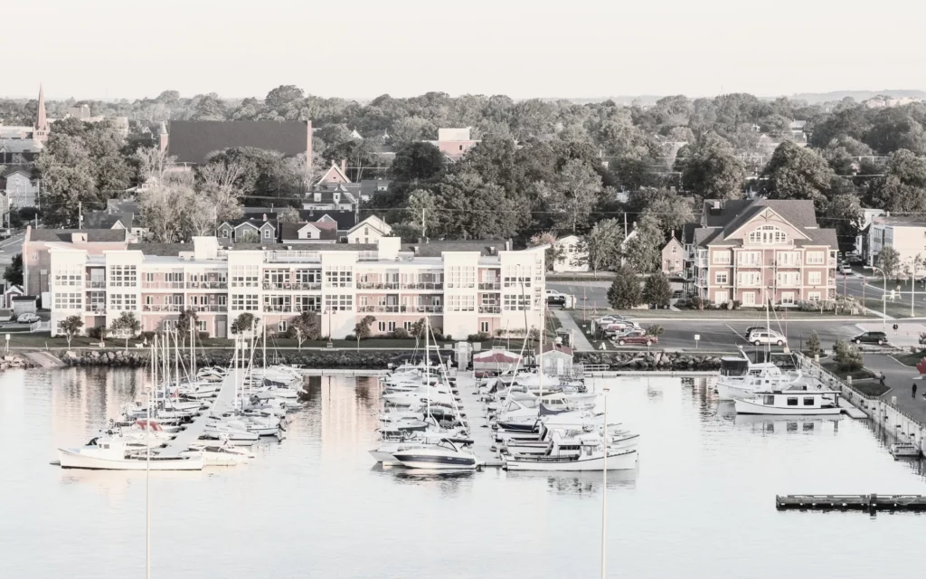 A Charlottetown, PEI harbour