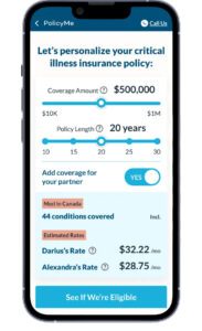 PolicyMe mobile app